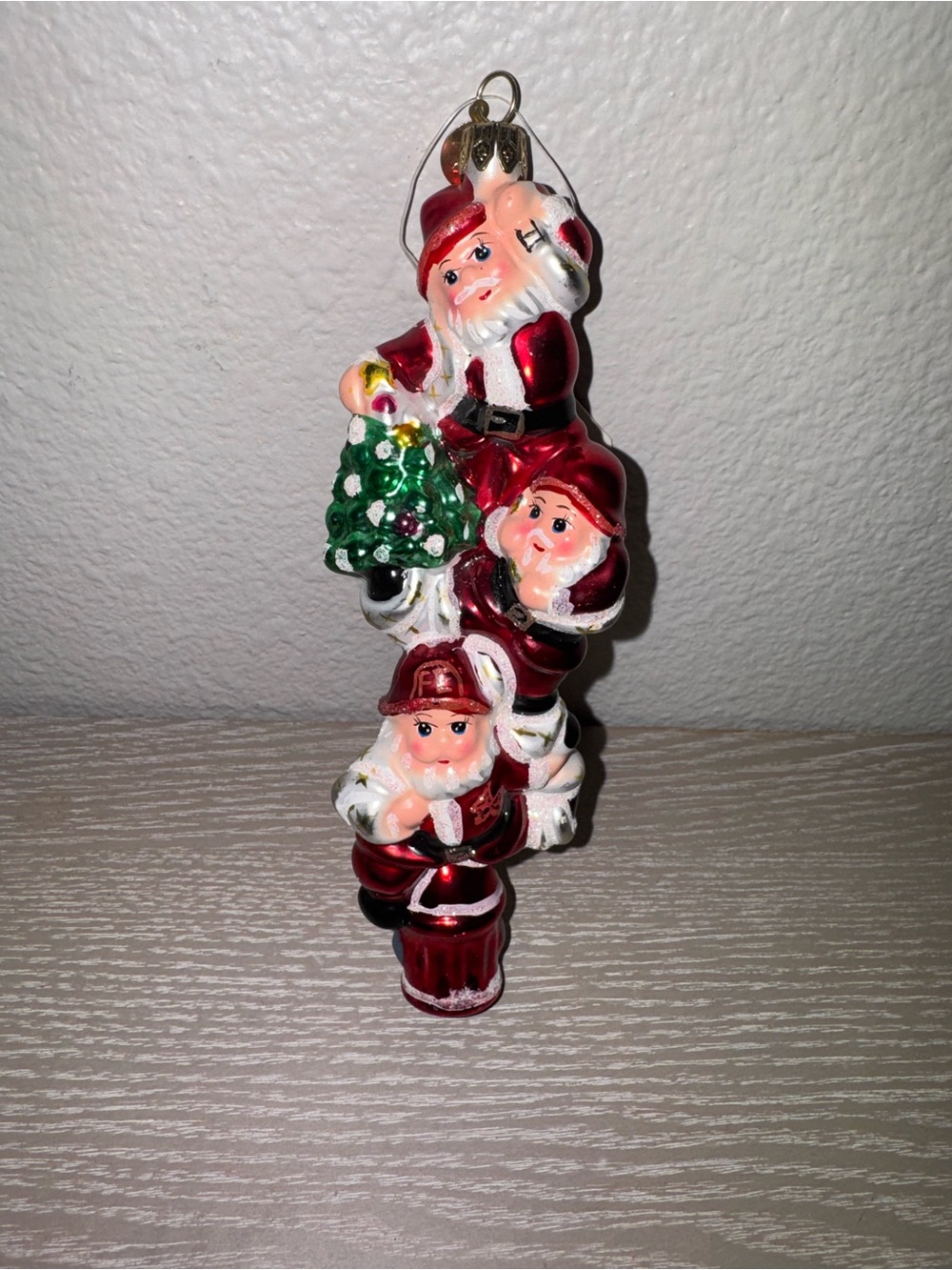 Christopher Radko "Fountain of Fireman" Christmas Ornament- Retired